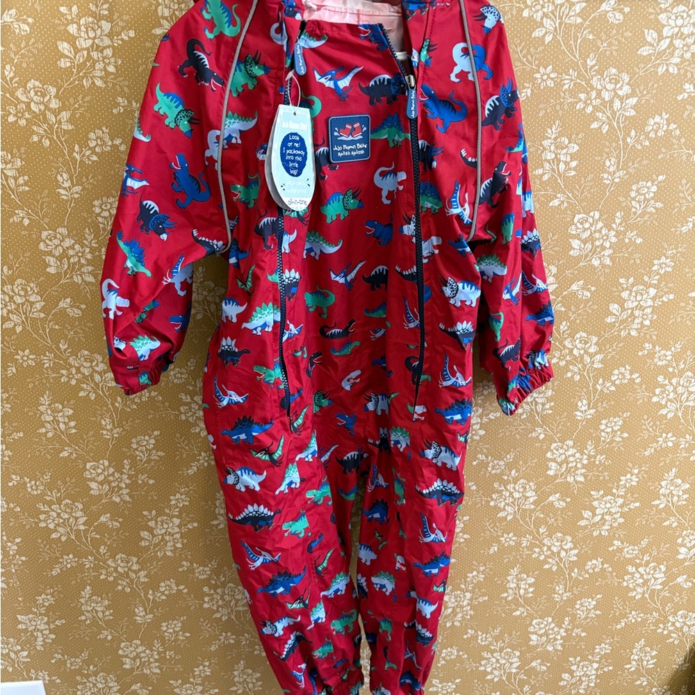 NWT JoJo Maman Bebe packable splish splash suit